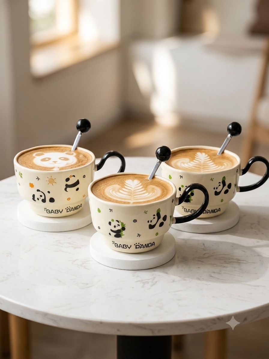 Mug with spoon