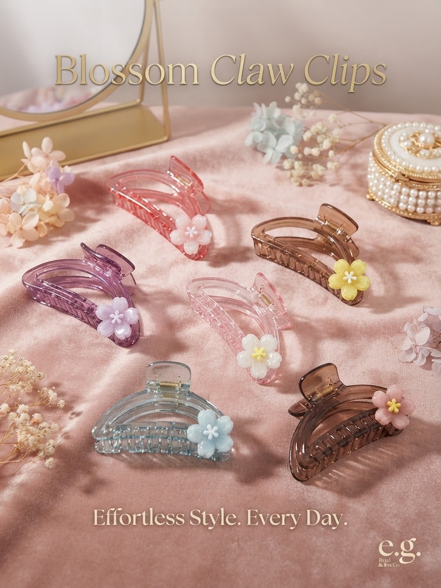 Hair clips 12 pcs