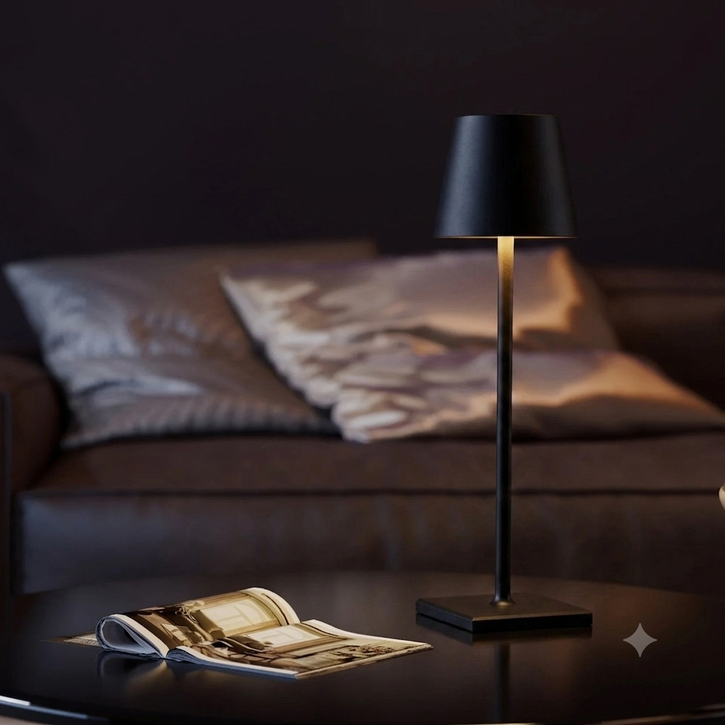 2 in 1 tall & short lamp