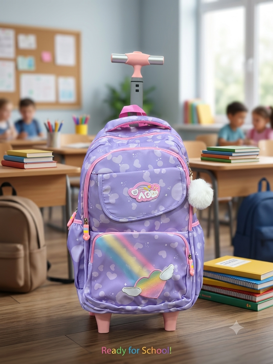 Trolley school bag