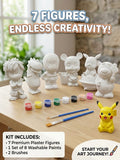 Figure with paint (6 pcs)