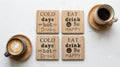 Coasters set (12 pcs)