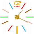 Stick on clock