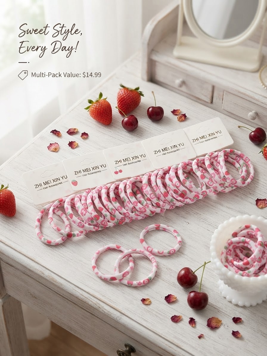Hair ties (12 cards)