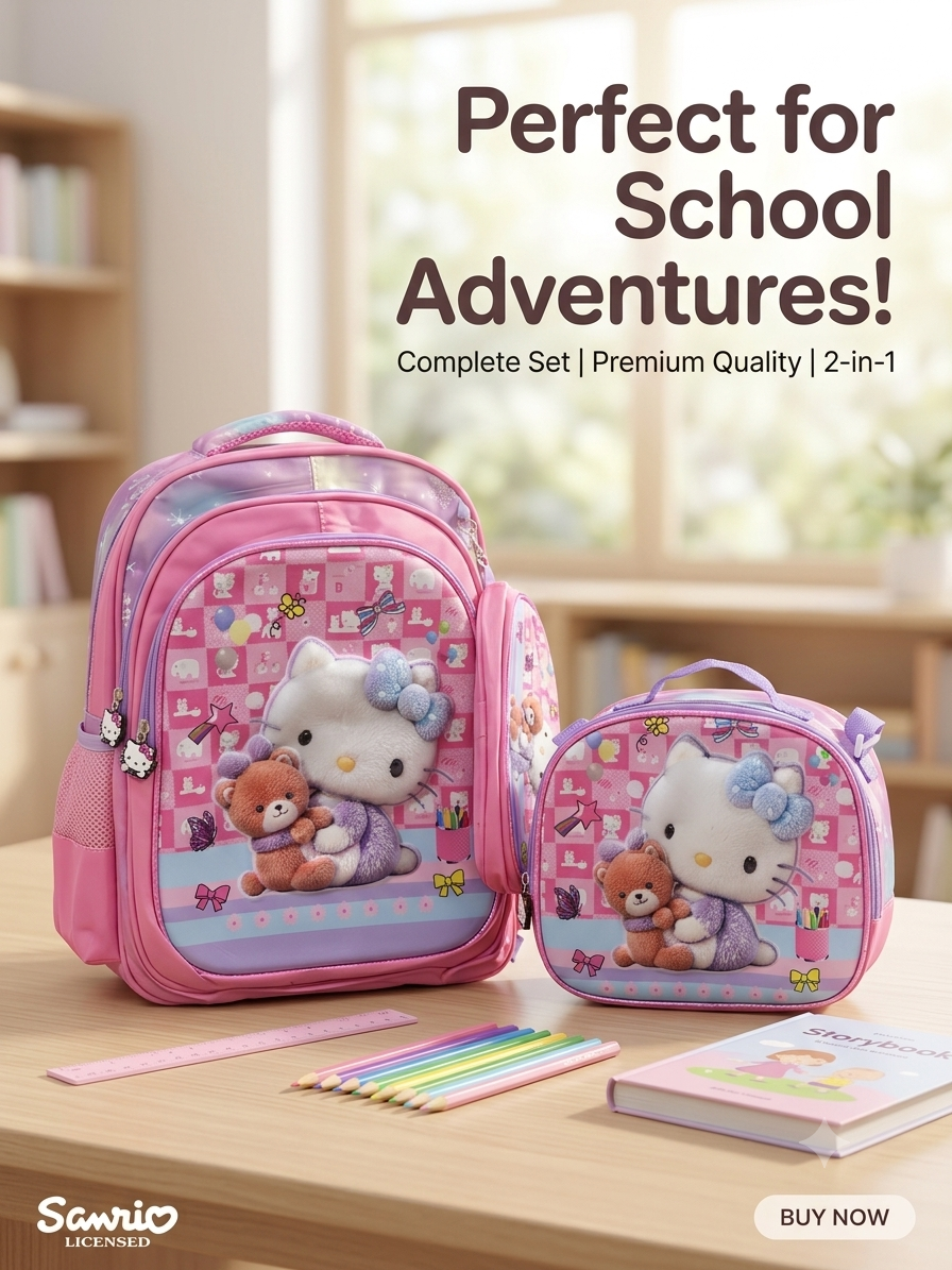 School bag 3 pcs set