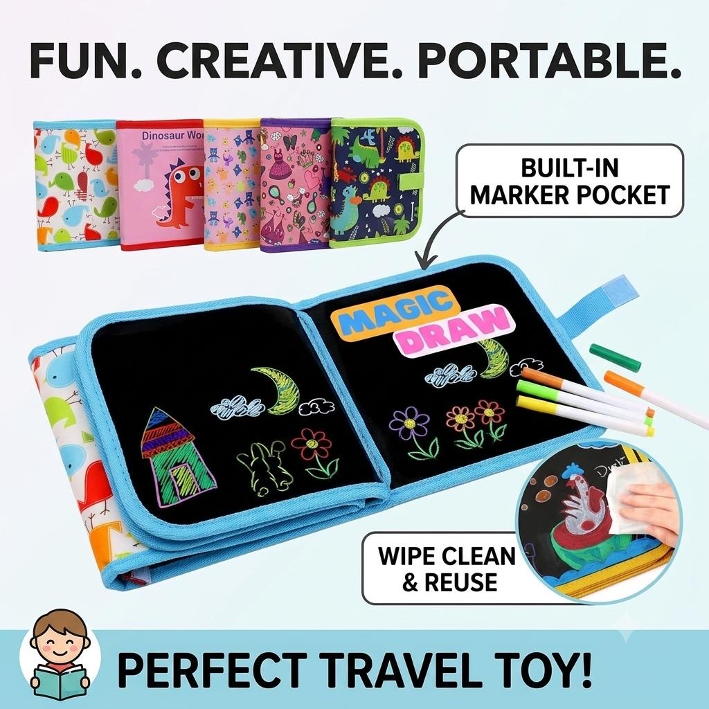 Magic draw book(6 pcs)