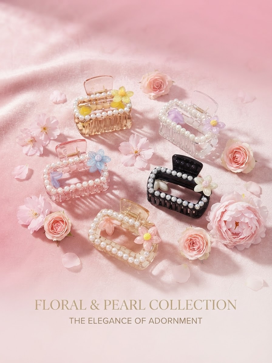 Hair clips (12 pcs)