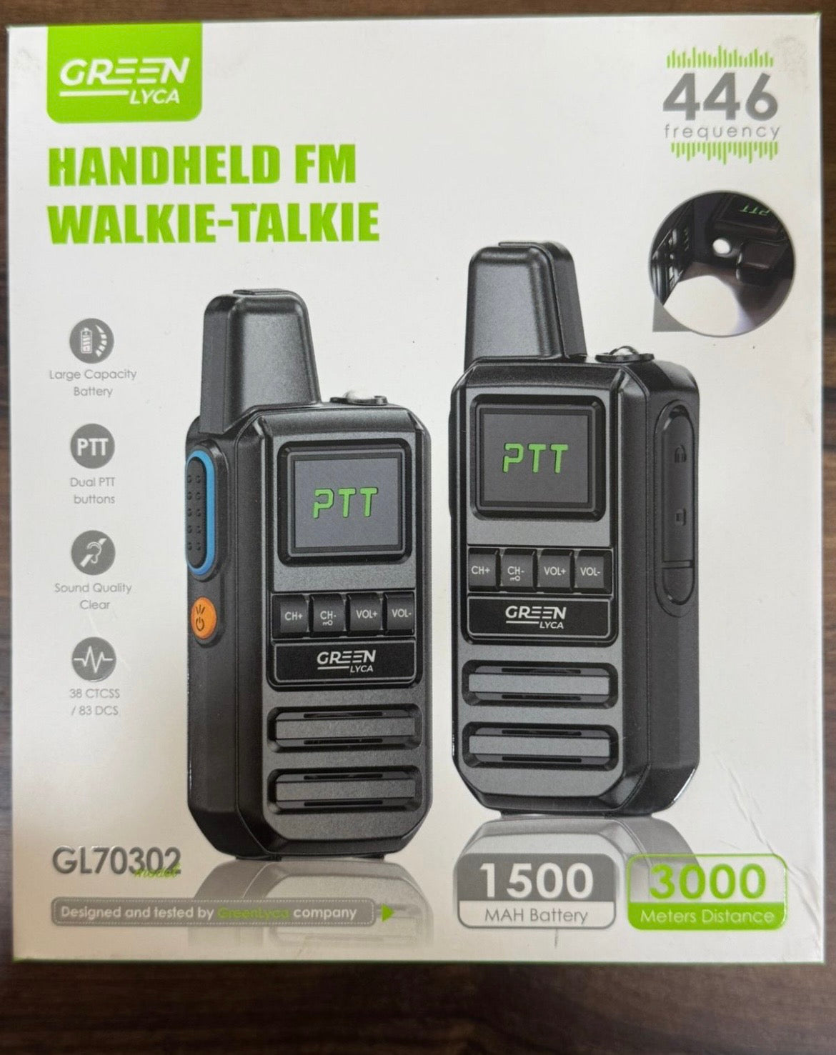 Walkie talkie