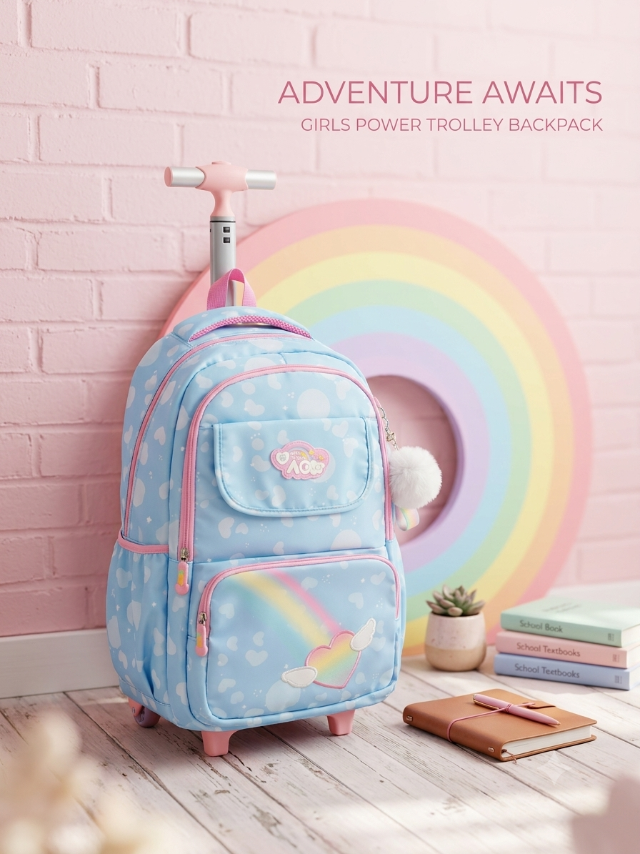 Trolley school bag