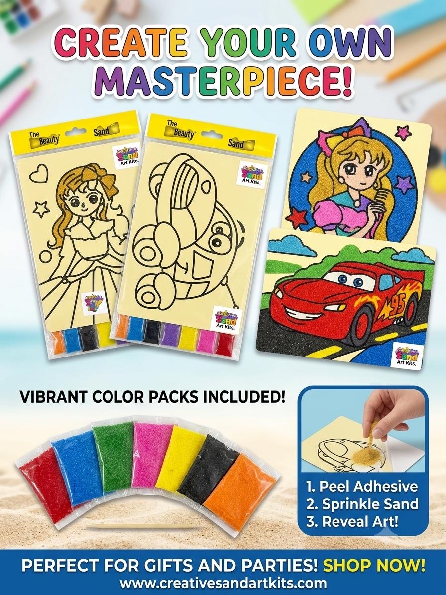 Sand coloring (12 pcs)