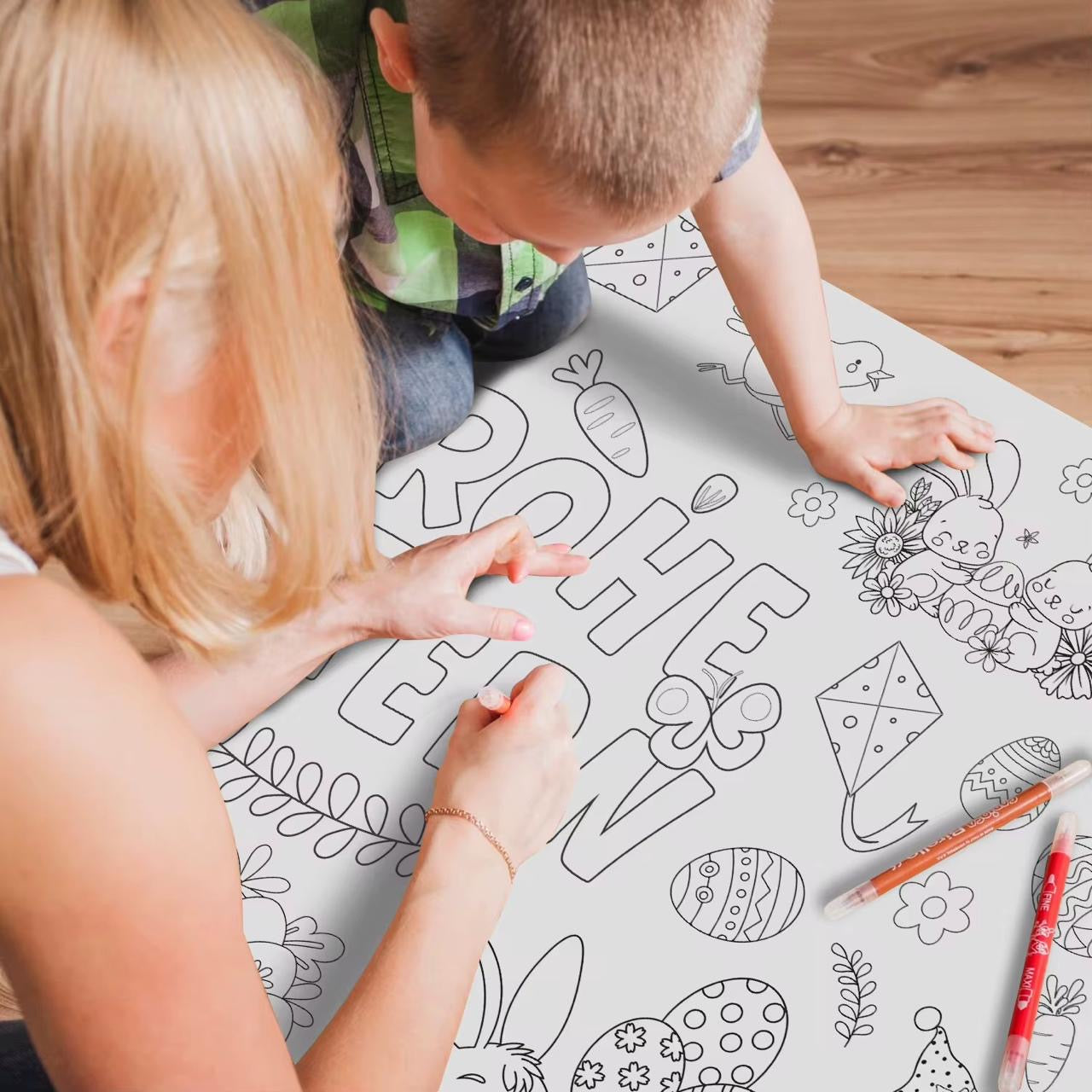 Big coloring paper