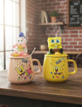 Ceramic cup with spoon
