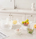 Bowl and plates set