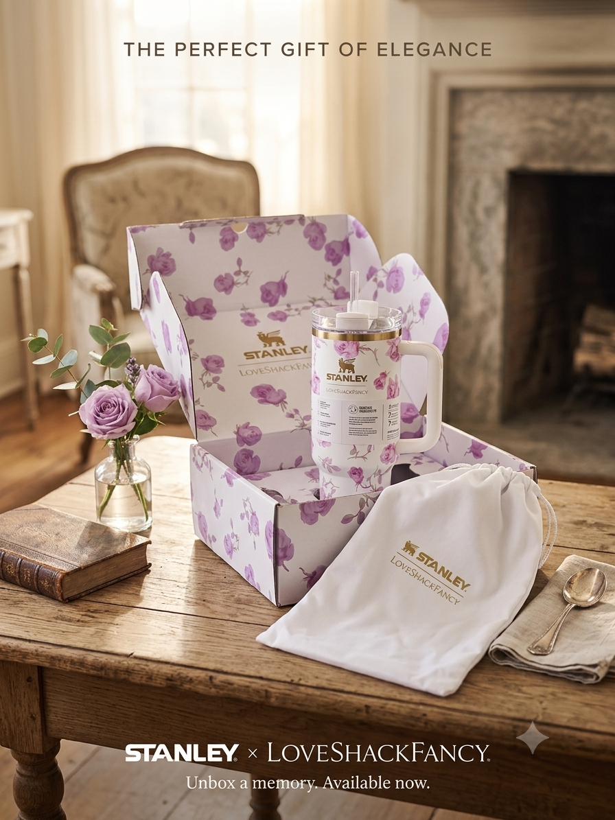 Stanley tumbler with gift box & dust bag