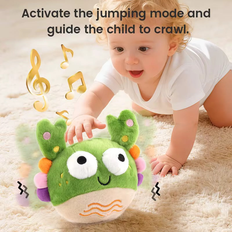 Vibrating and talking plush toy