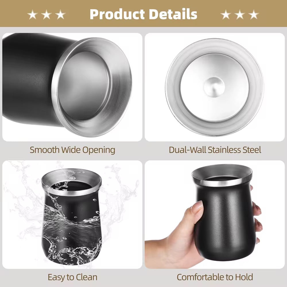 Stainless matte cup
