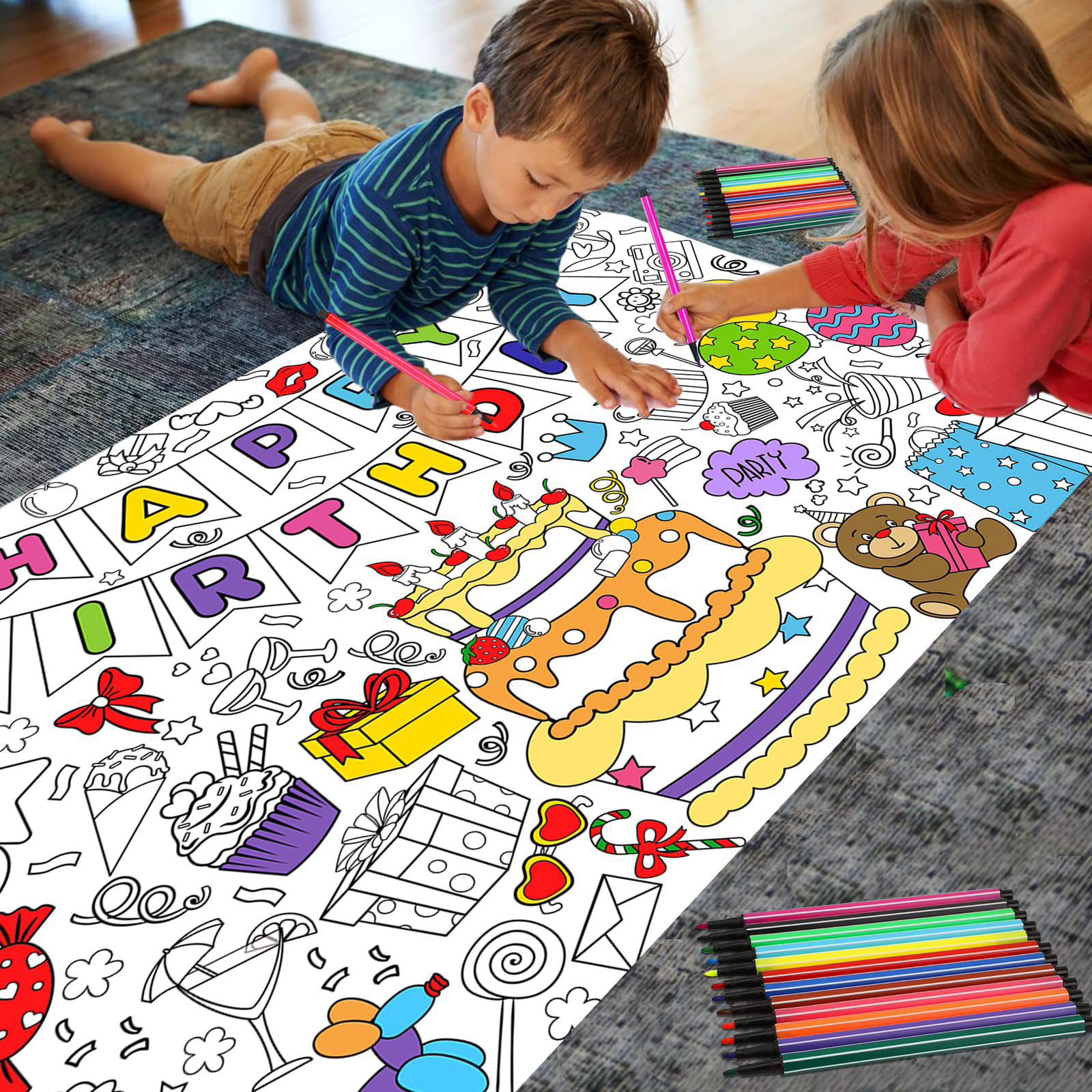 Big coloring paper